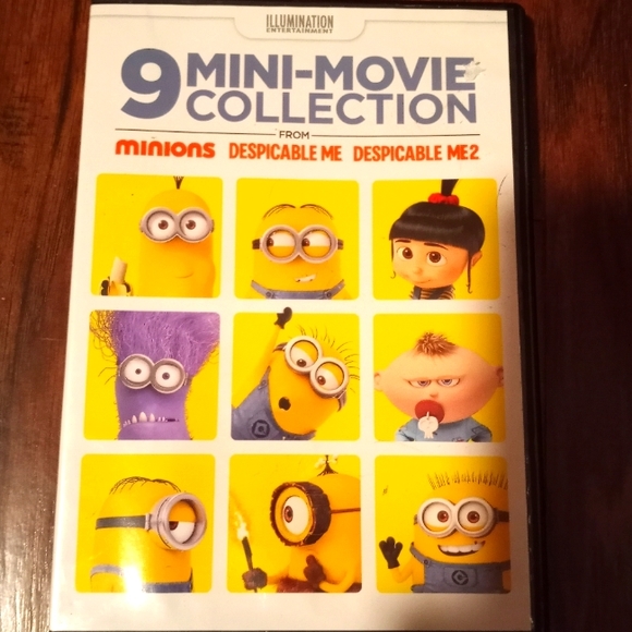 9 MINI MOVIE COLLECTION FROM MINIONS, DESPICABLE ME & DESPICABLE ME 2 on DVD - Picture 1 of 2
